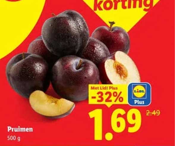 Pruimen -32%