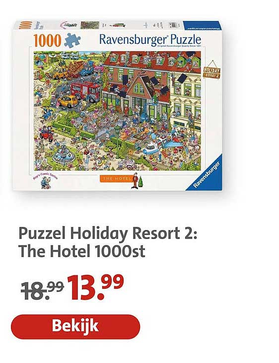 Puzzel Holiday Resort 2: The Hotel 1000st