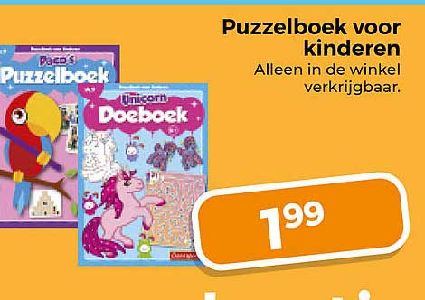 Puzzelboek voor kinderen
