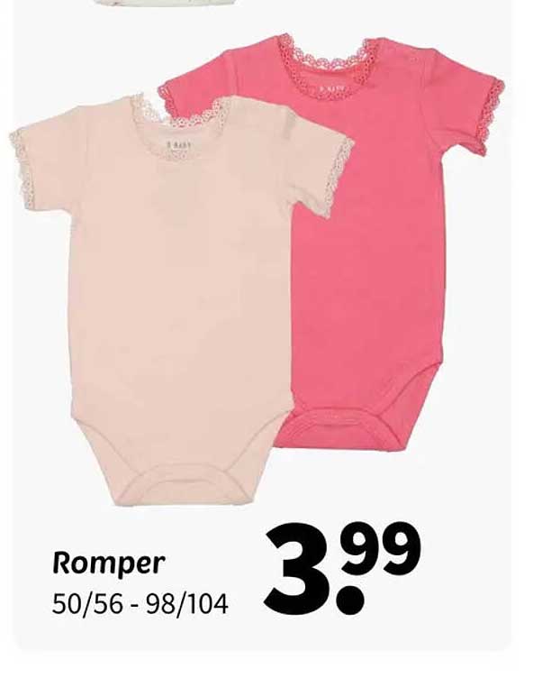 Romper 50/56 - 98/104