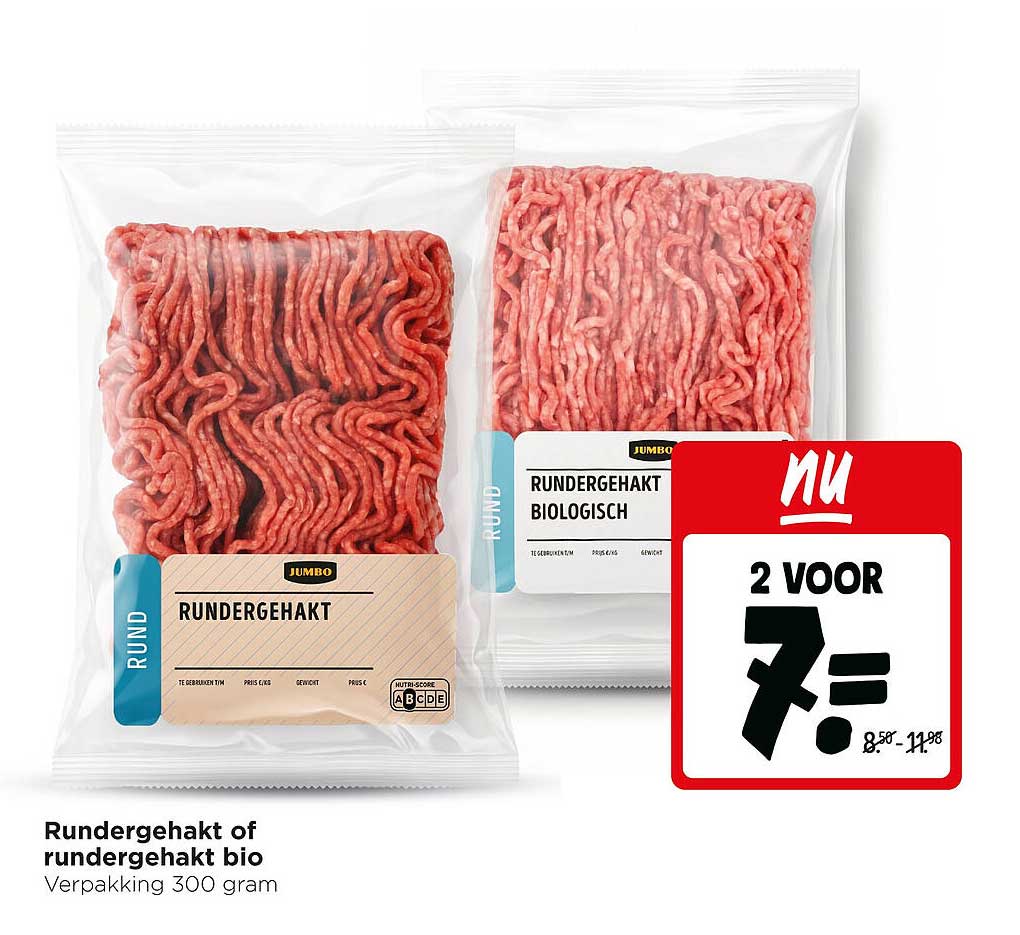 Rundergehakt of rundergehakt bio