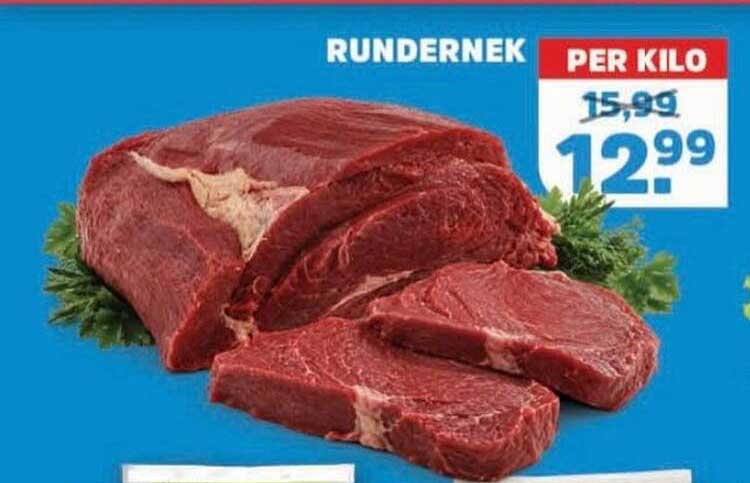 RUNDERNEK PER KILO