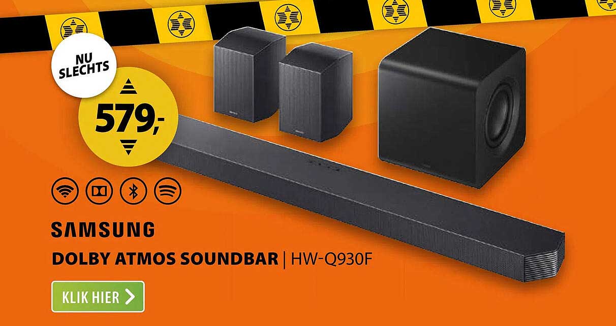 SAMSUNG DOLBY ATMOS SOUNDBAR | HW-Q930F