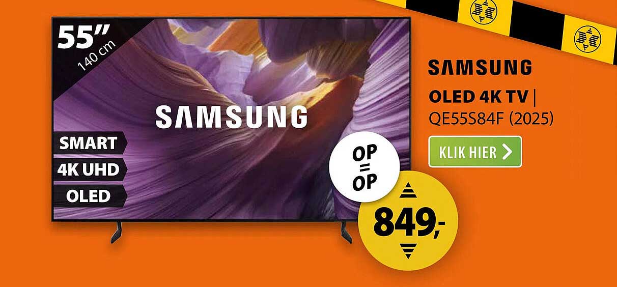 SAMSUNG OLED 4K TV | QE55S84F (2025)