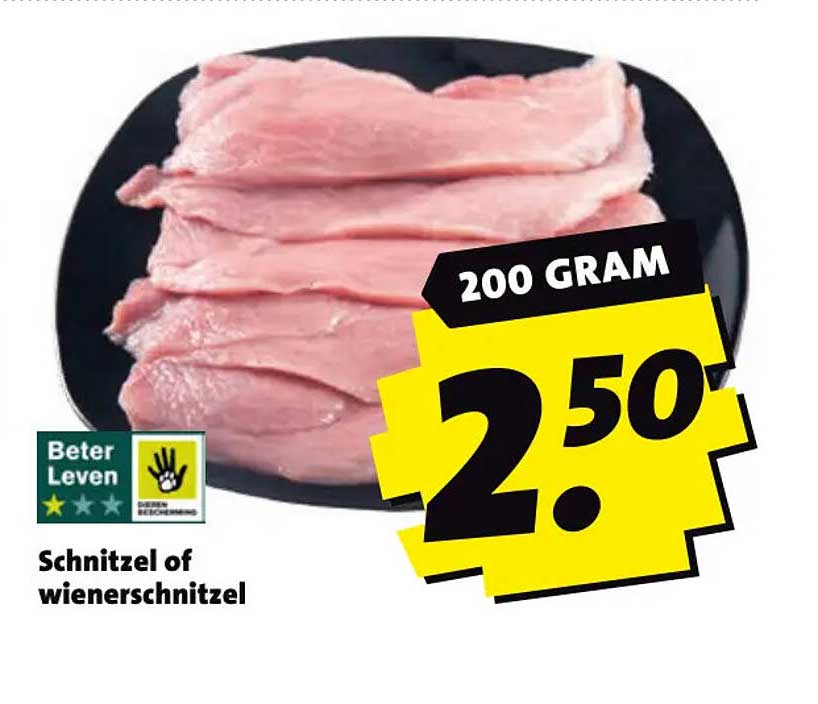 Schnitzel of wienerschnitzel