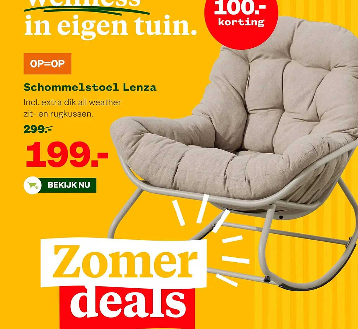 Schommelstoel Lenza