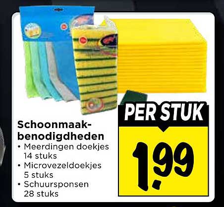 Schoonmaak-benodigdheden