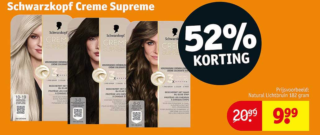 Schwarzkopf Creme Supreme 52% korting