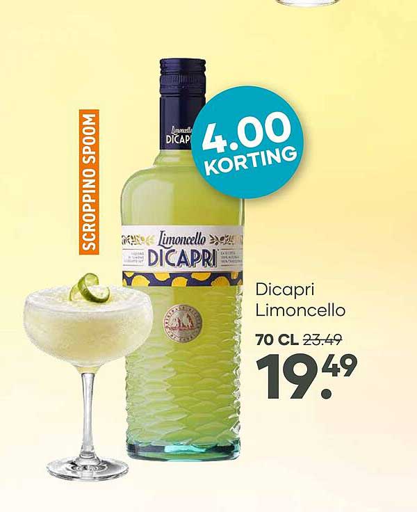 Scropino spoom Dicapri Limoncello 4.00 korting