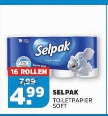 Selpak toiletpapier soft