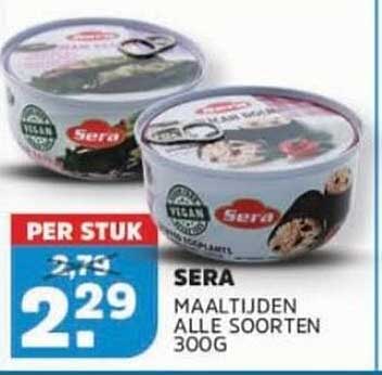 SERA MAALTIJDEN ALLE SOORTEN 300G