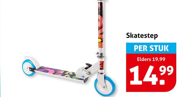 Skatestep PER STUK