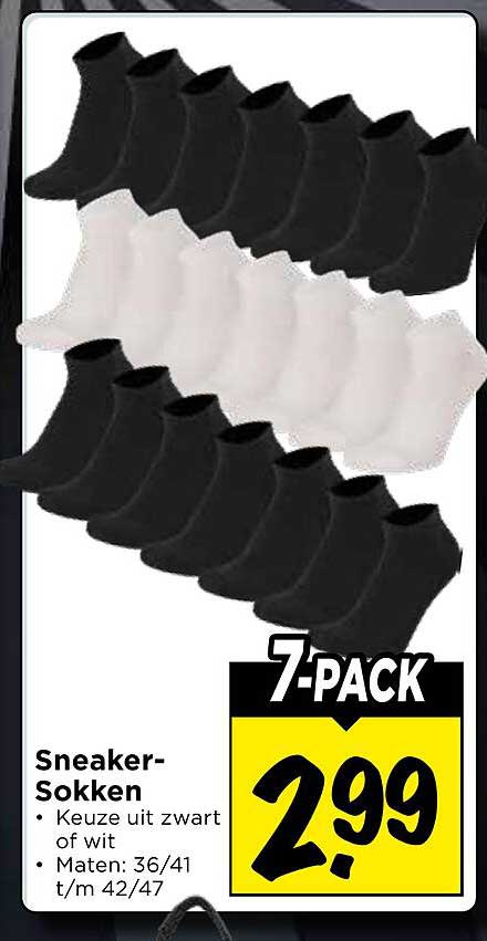 Sneaker-Sokken 7-pack