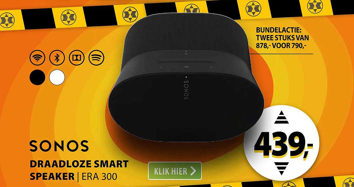 SONOS DRAADLOZE SMART SPEAKER | ERA 300
