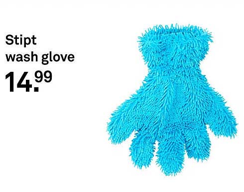 Stipt wash glove
