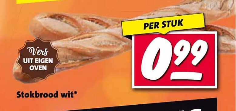 Stokbrood wit*
