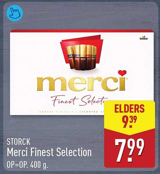 STORCK Merci Finest Selection OP=OP, 400 g.