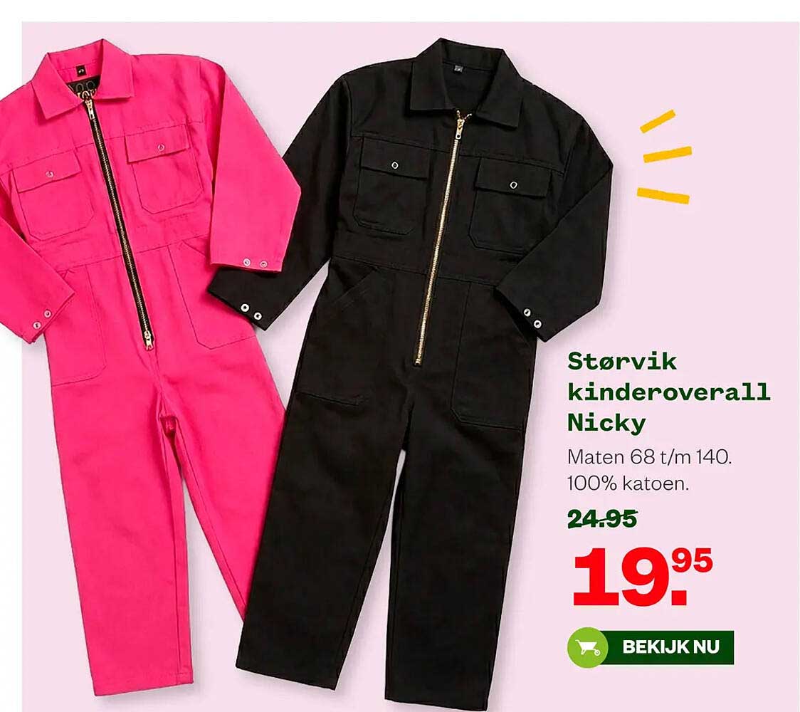 Størvik kinderoverall Nicky
