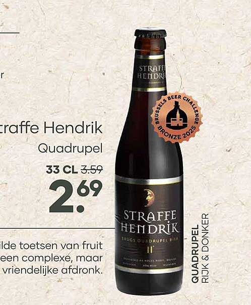 Straffe Hendrik Quadrupel