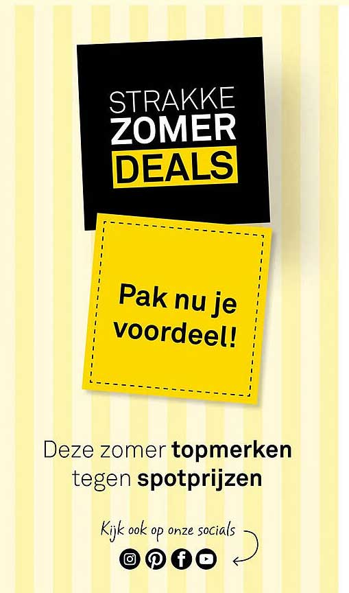 STRAKKE ZOMER DEALS