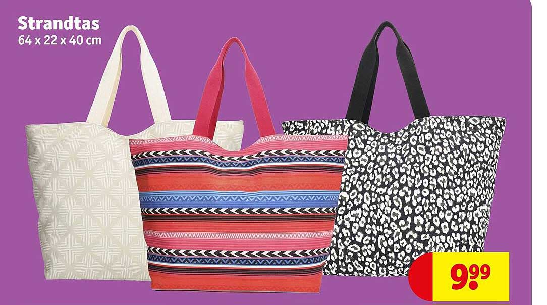 Strandtas 64 x 22 x 40 cm