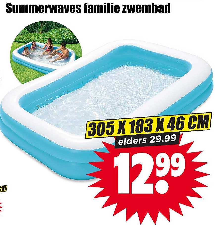 Summerwaves familie zwembad