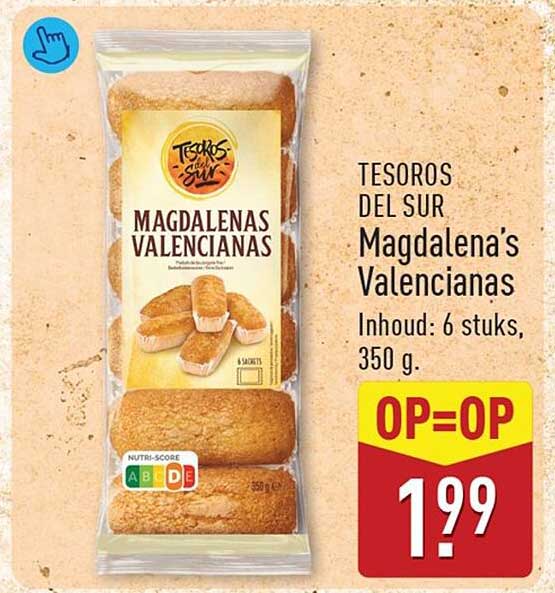 TESOROS DEL SUR Magdalena’s Valencianas OP=OP