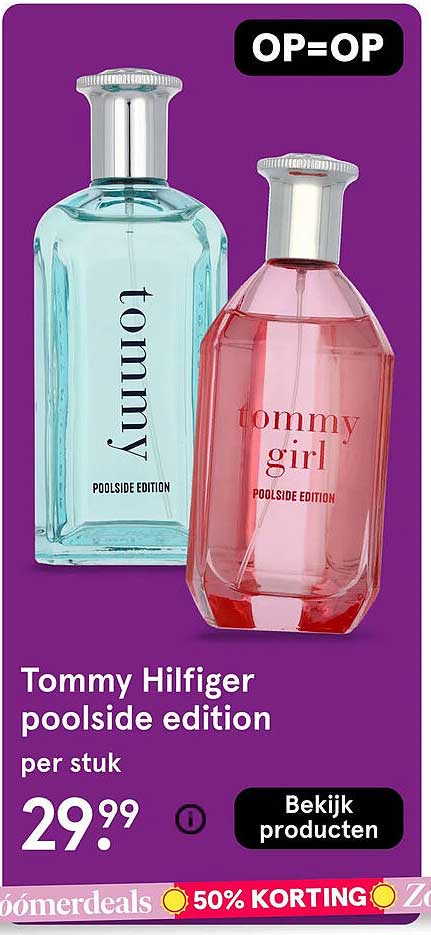 Tommy Hilfiger poolside edition