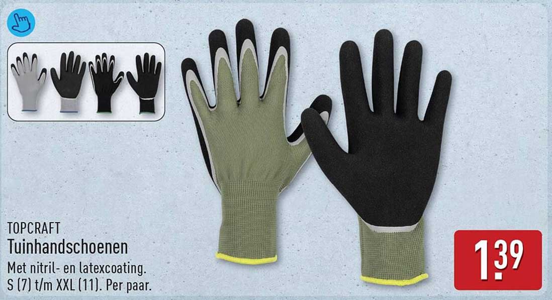 TOPCRAFT Tuinhandschoenen