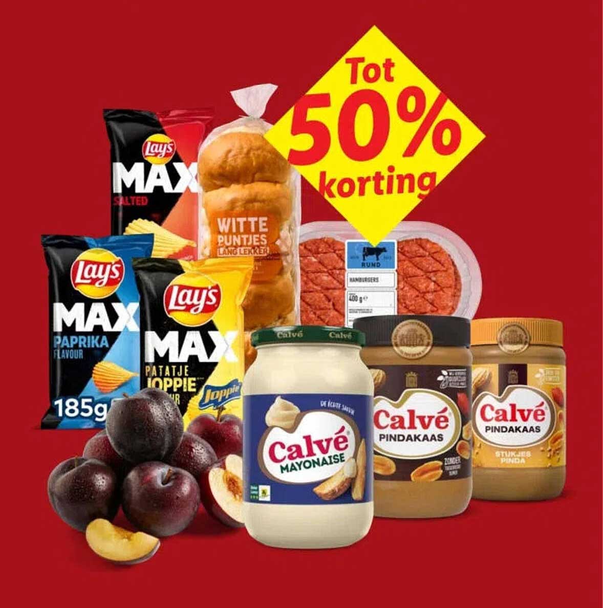Tot 50% korting
