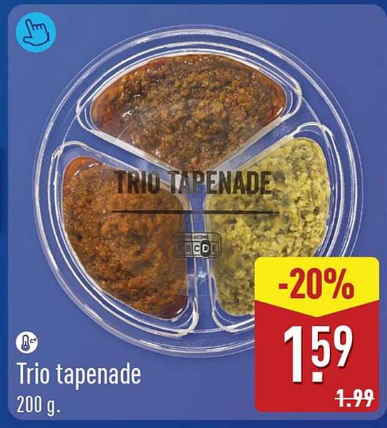 Trio tapenade