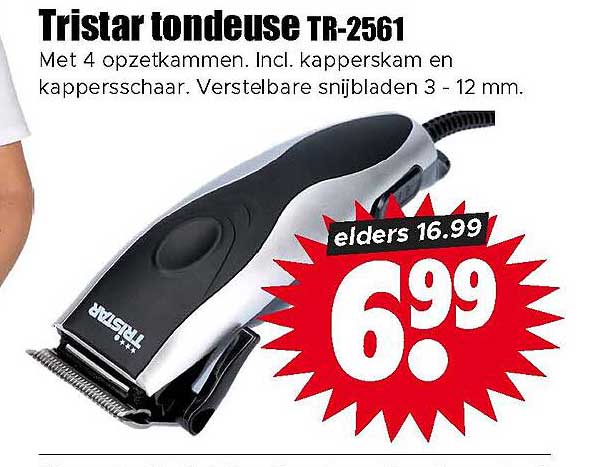 Tristar tondeuse TR-2561