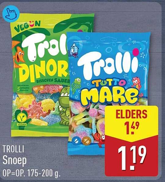 TROLLI Snoep OP=OP. 175-200 g.