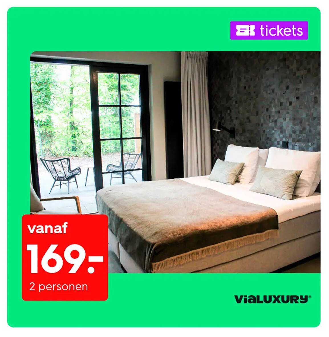 vanaf 169,- 2 personen