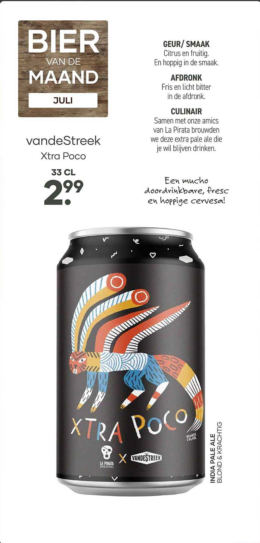 vandeStreek Xtra Poco 33 cl