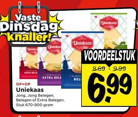 Vaste Dinsdag knaller! Uniekaas