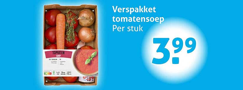 Verspakket tomatensoep Per stuk