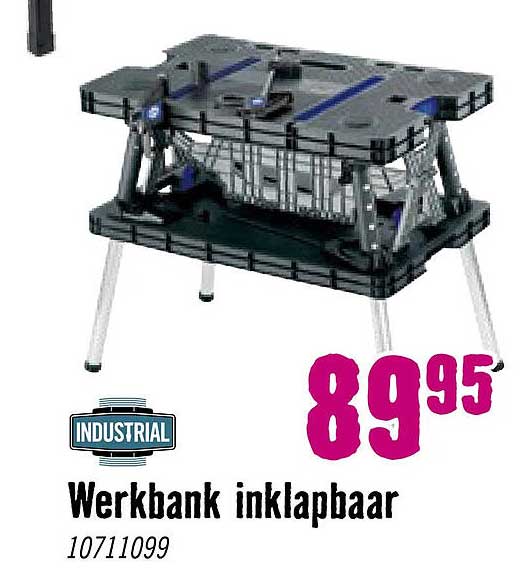 Werkbank inklapbaar