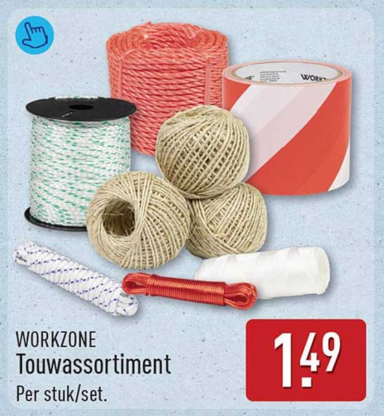 WORKZONE Touwassortiment