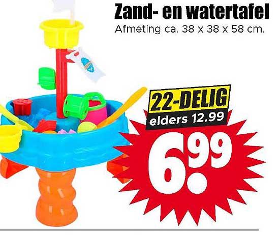 Zand- en watertafel 22-delig