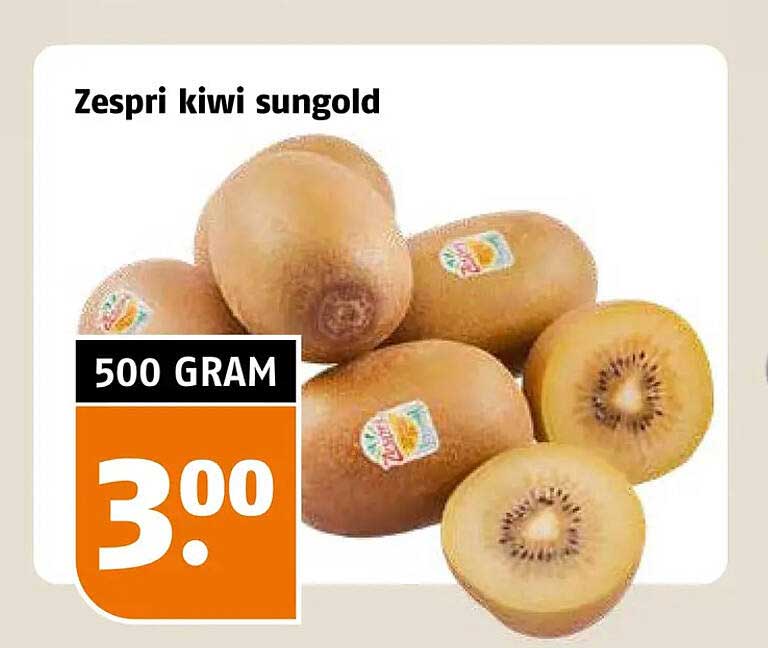 Zespri kiwi sungold 500 gram