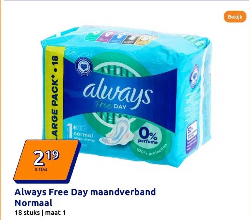 Always Free Day maandverband Normaal