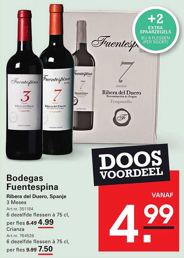 Bodegas Fuentespina Ribera del Duero, Spanje 3 Maanden