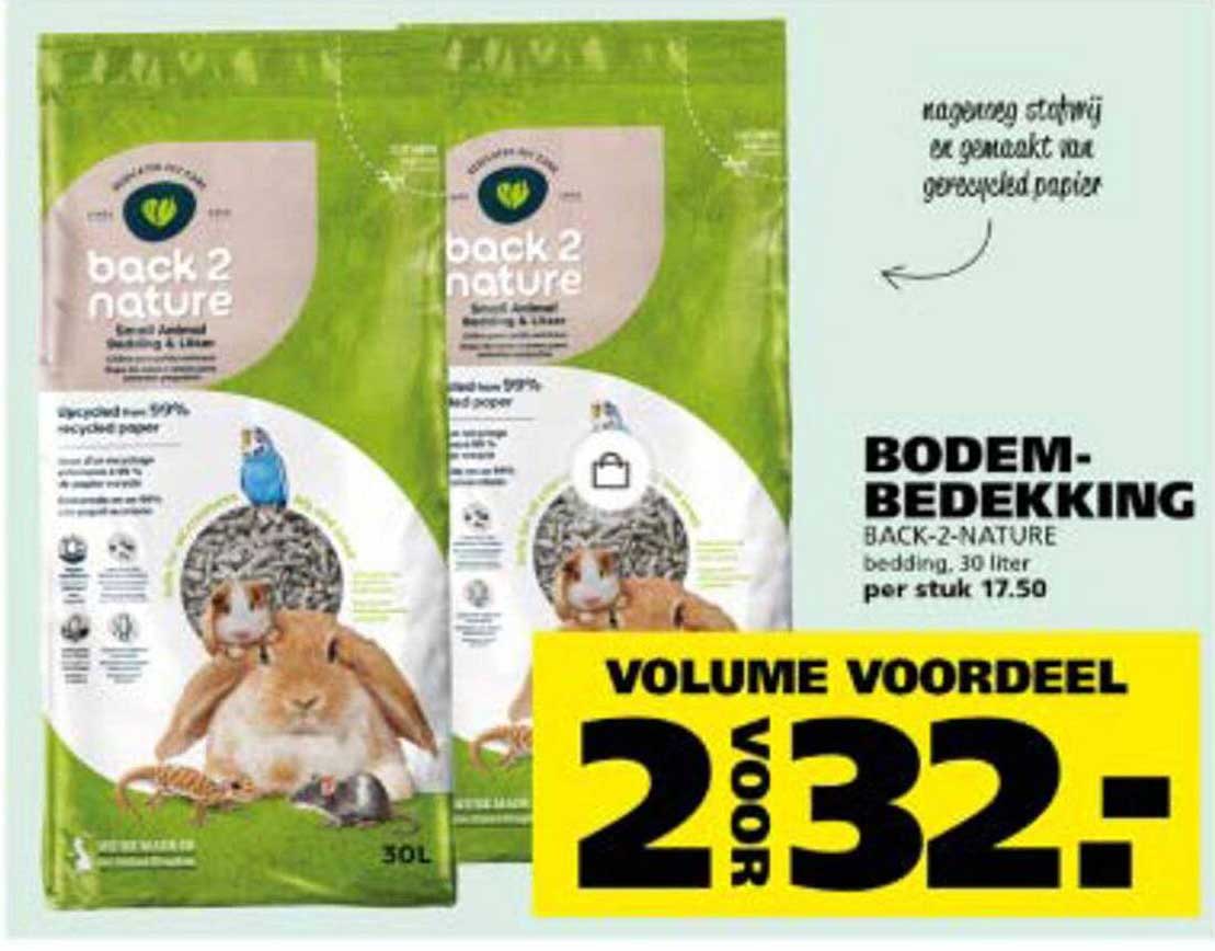 BODEM-BEDEKKING BACK-2-NATURE 30 LITER