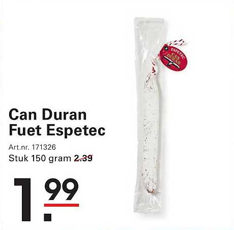 Can Duran Fuet Espetec