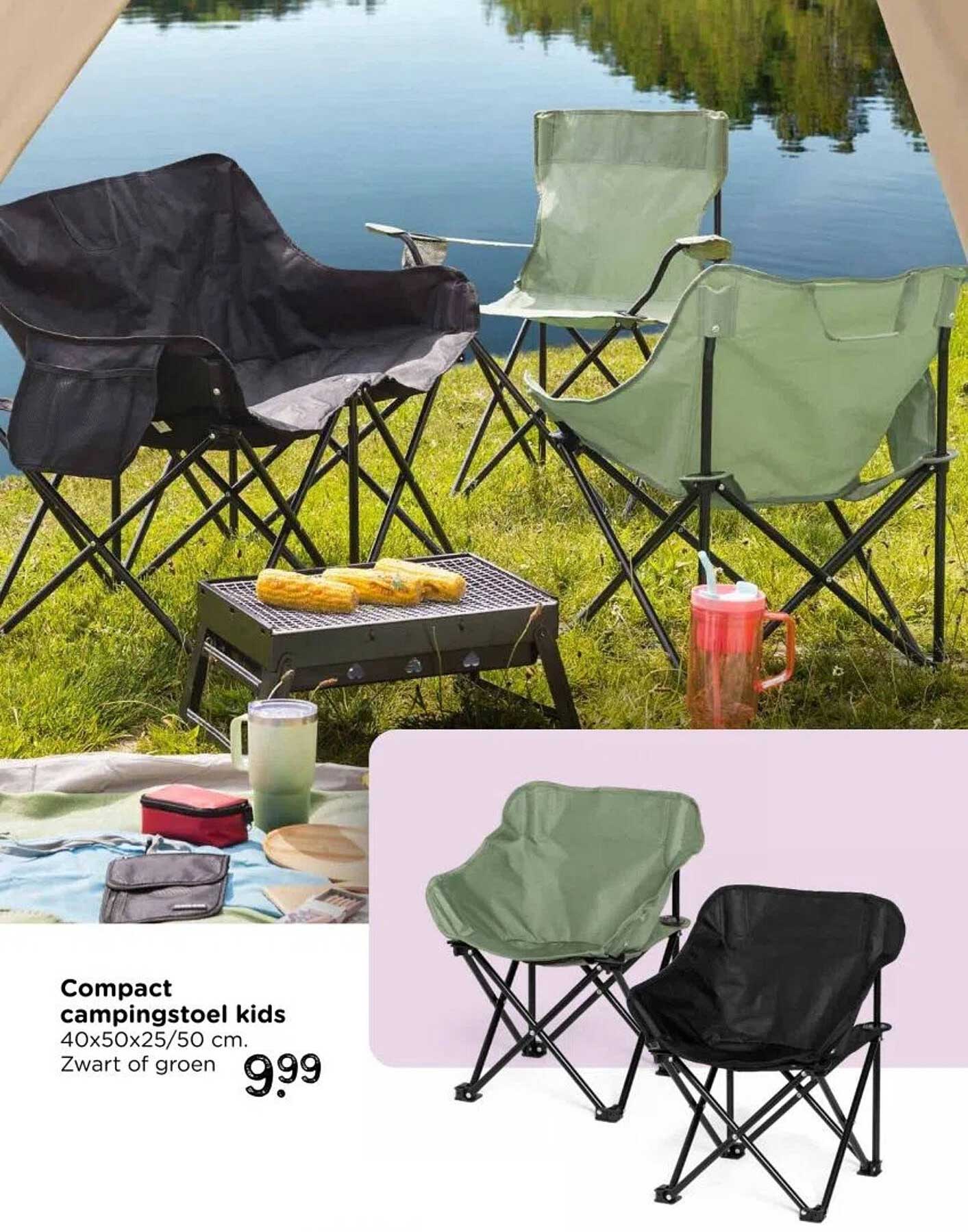 Compact campingstoel kids