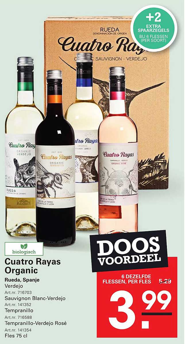 Cuatro Rayas Organic