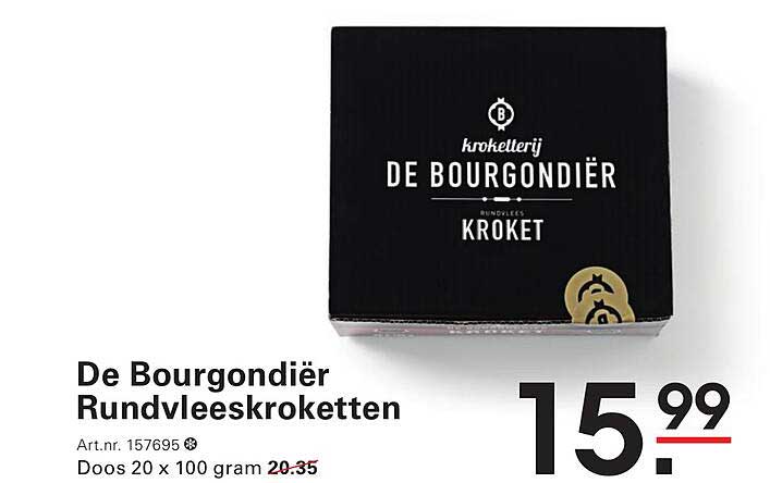 De Bourgondiër Rundvleeskroketten