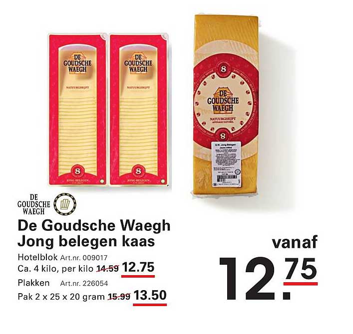 De Goudsche Waeg Jong belegen kaas