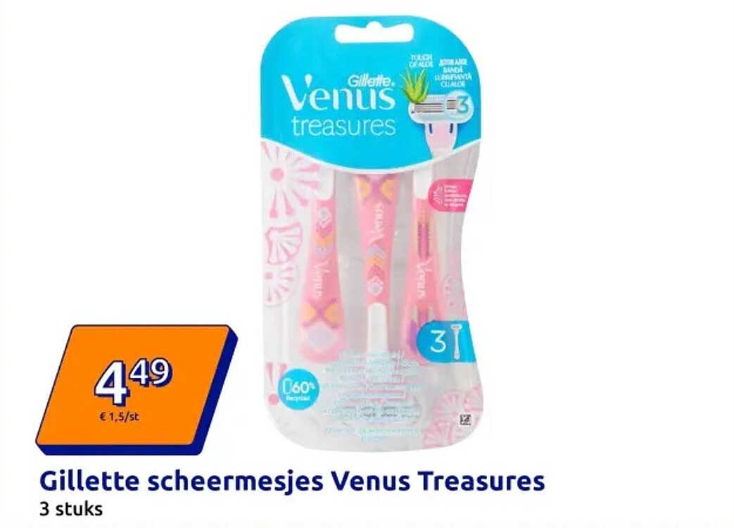 Gillette scheermesjes Venus Treasures